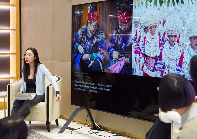 PhD Researcher Mi (Misha) Lin (School of Design) shares highlights from her PhD research practice, including Generative Unravelling
