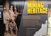 Mining heritage display at Geevor