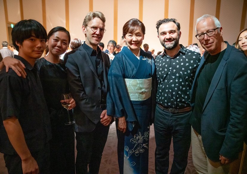 Mrs Akie Abe, First Lady of Japan at the artKyoto Private View