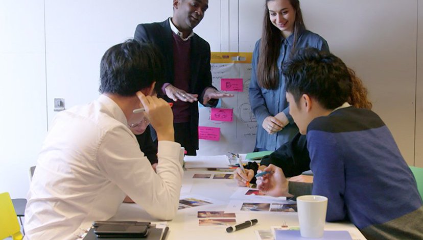 Rama and Ninela delivering a Creative Leadership workshop to a Japanese technology company, 2018 (photo: Ben Garfield)