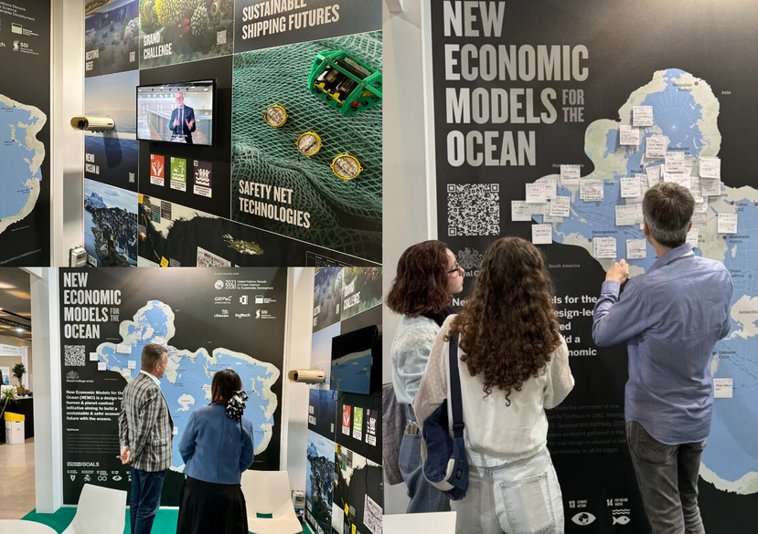 Spilhaus mapping & booth at Ocean Decade Conference (Barcelona, April 2024)
