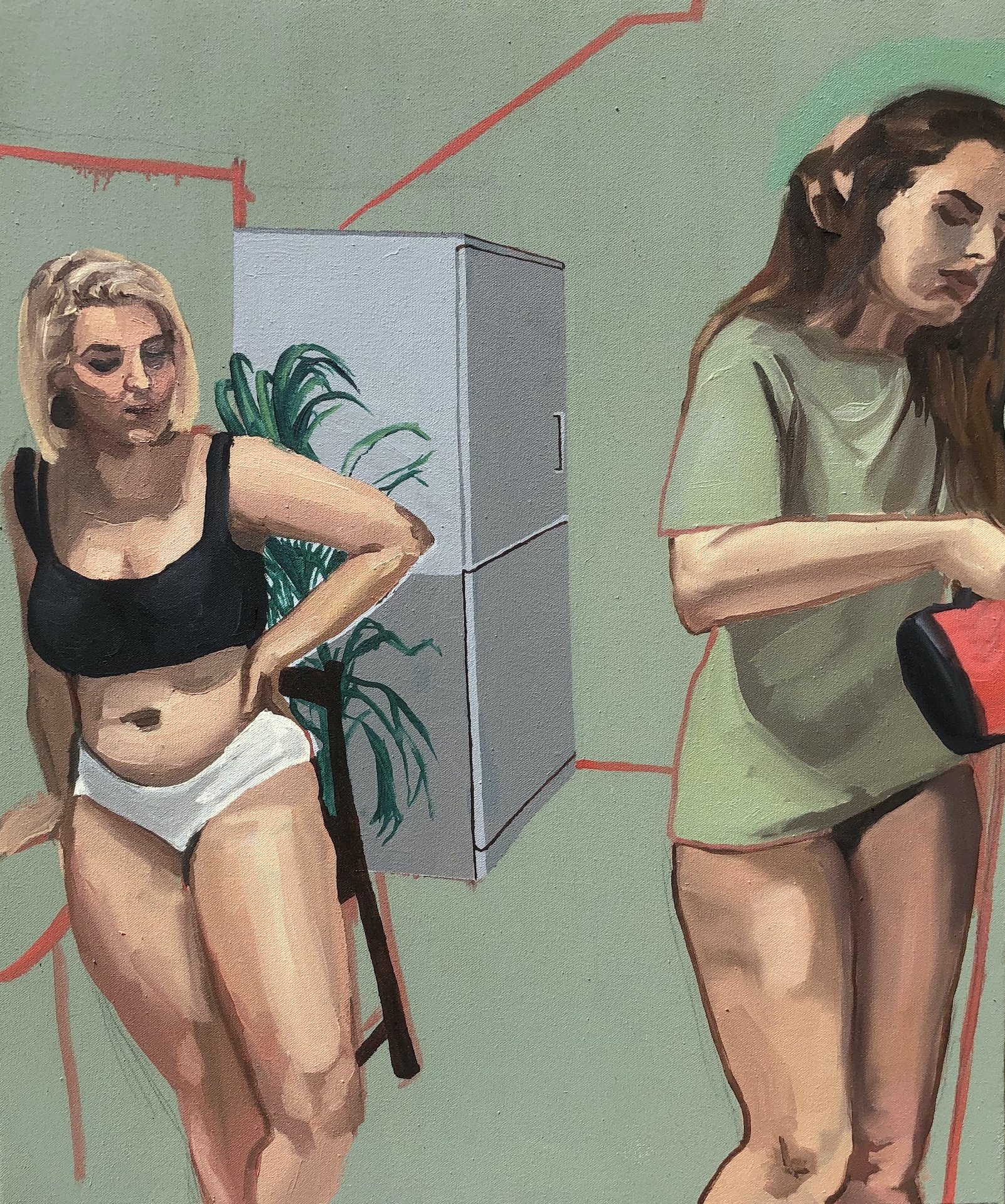 Waiting for a Cuppa, 2020, by Oonagh Quinn