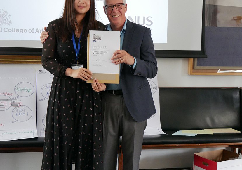 National University of Singapore Custom Executive Education, awarding certificate