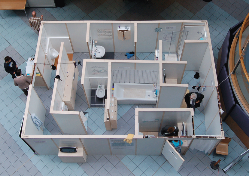 Future Bathroom interactive field lab