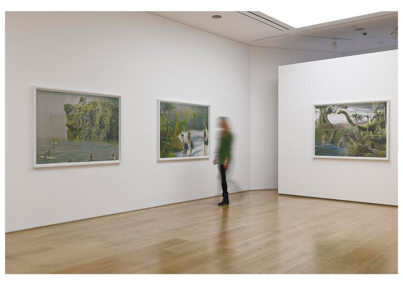 Installation view, Charlie Don’t Surf 2015‐2016