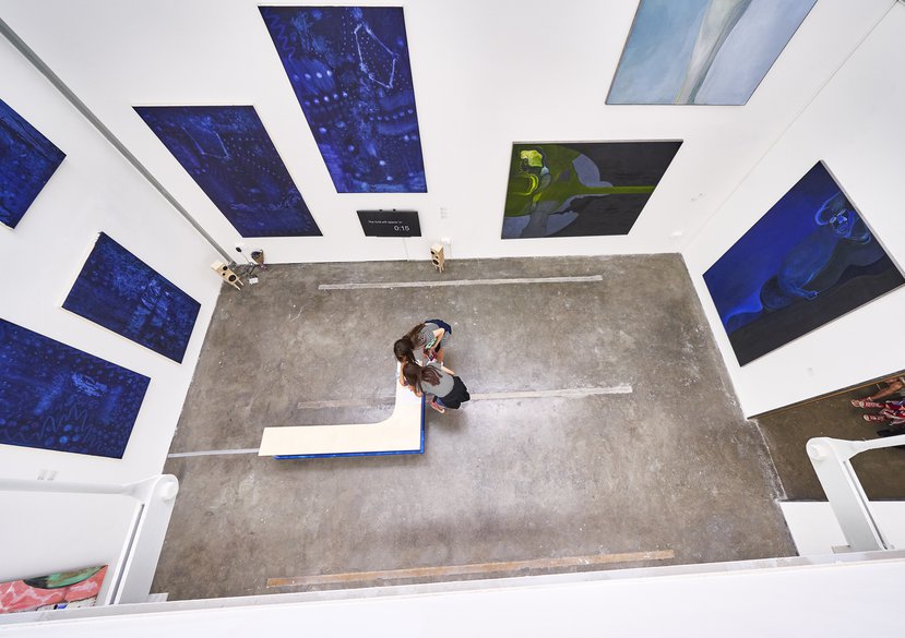 Painting 2019 Andrew Hart, Tim Bruer