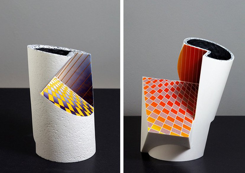 Parianware sculptures shown in Spaces and Places exhibition