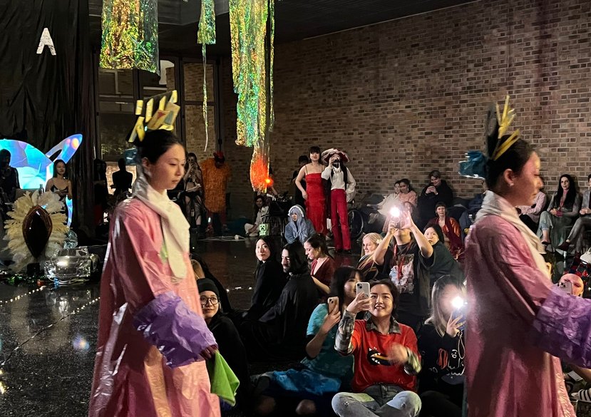 Performance at Dada Ball, CAP Festival 2024, Hangar Gallery