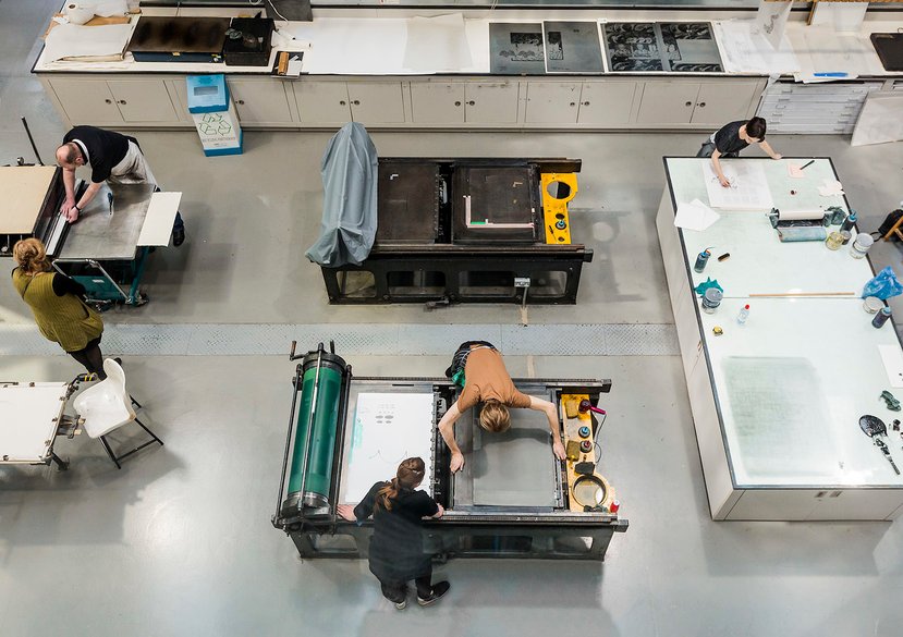 Print facilities (photo: Richard Haughton)