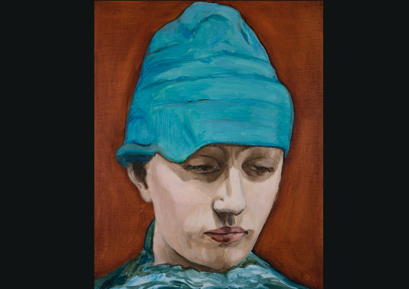 Prosopopoeia (Rodin, Camille Claudel) 20 x 25 cm, oil on board, 2019