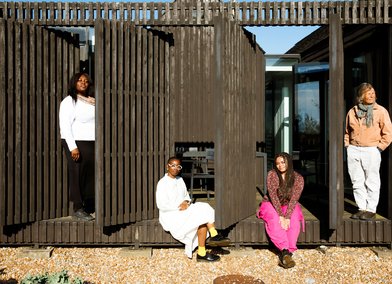 RCA BLK inaugural residency with Art in Romney Marsh