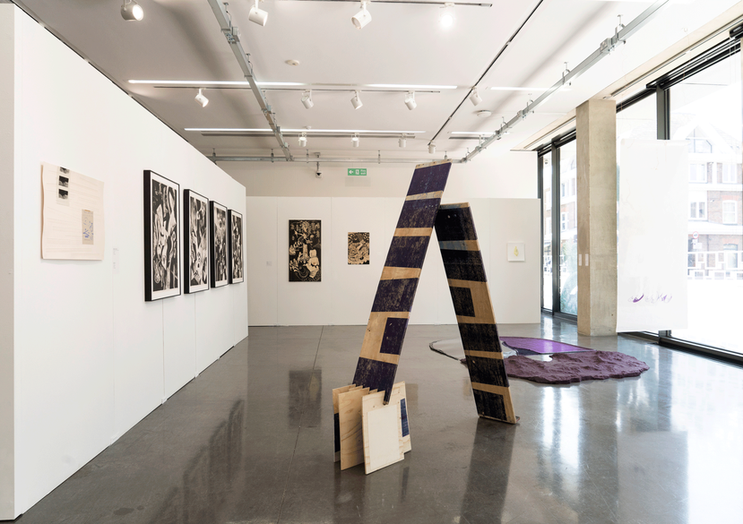 Work by Harry Wright (MA Print, 2025).