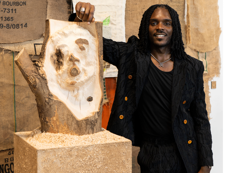Work by Xavier Laurent Leopold (MA Sculpture, 2025).