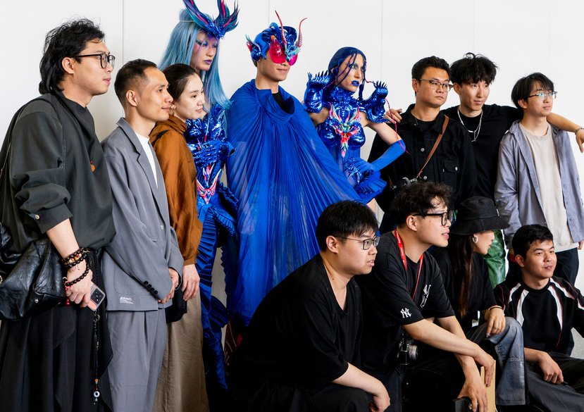 Fashion students at RCA2025.