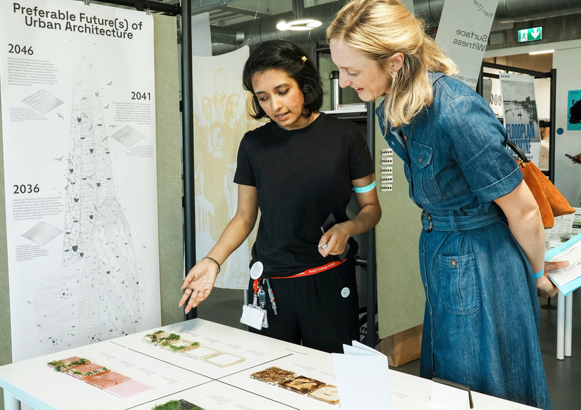 Preferable Futures of Urban Architecture by Veera Bagasaria at Design Futures graduate show. Photo: Yuqin Xie