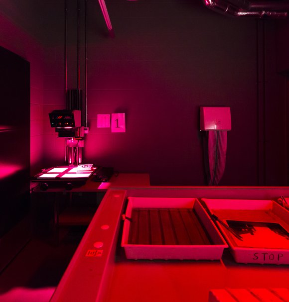 Darkroom facilities (photo: Richard Haughton)