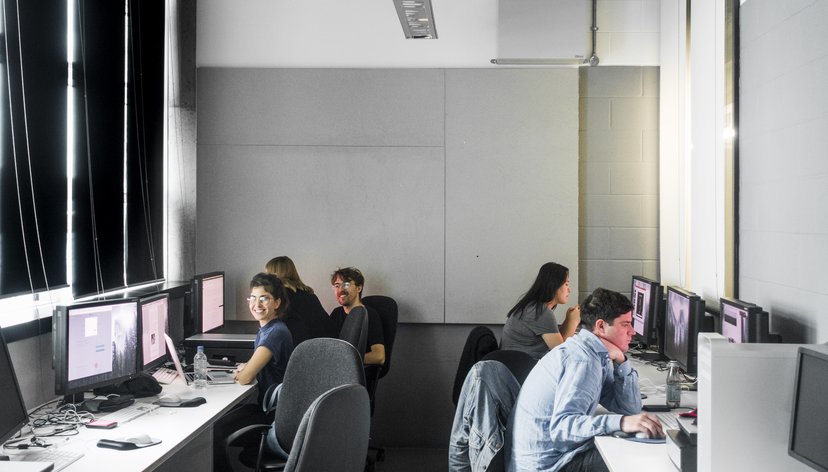 Battersea computer room (photo: Richard Haughton)
