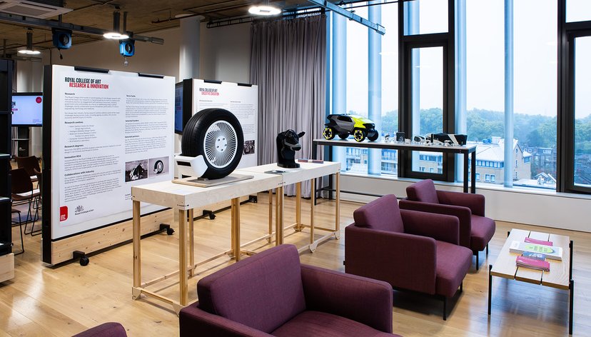 RCA’s new Executive Education spaces, Rausing Research & Innovation Building in Battersea