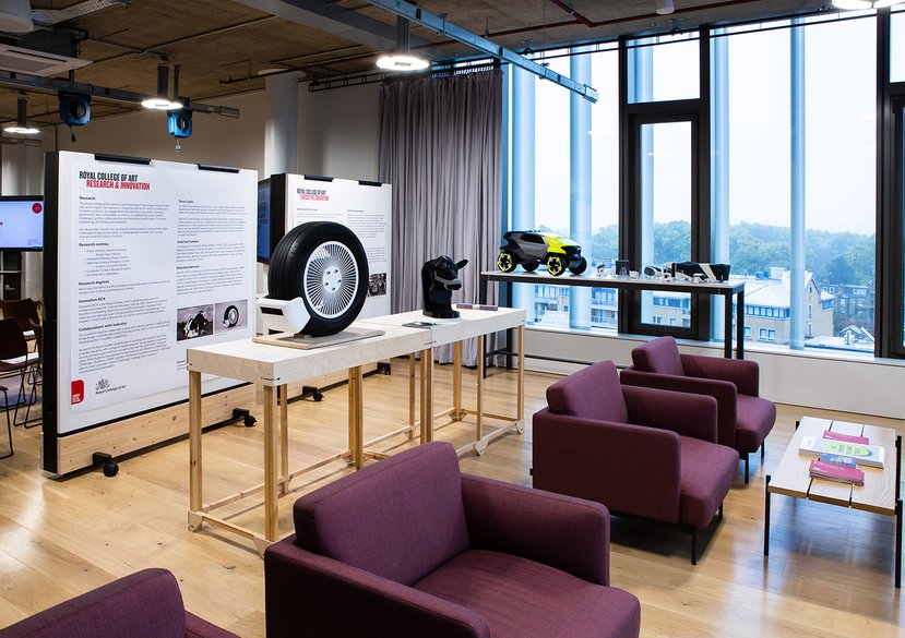 RCA’s new Executive Education spaces, Rausing Research & Innovation Building in Battersea