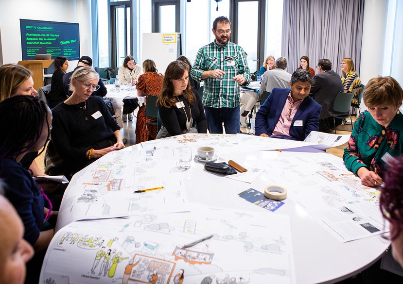 Dr Rob Phillips workshop, Open for Innovation Executive Education event