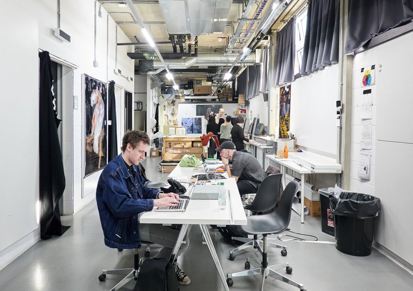 Photography studio (photo: Richard Haughton)