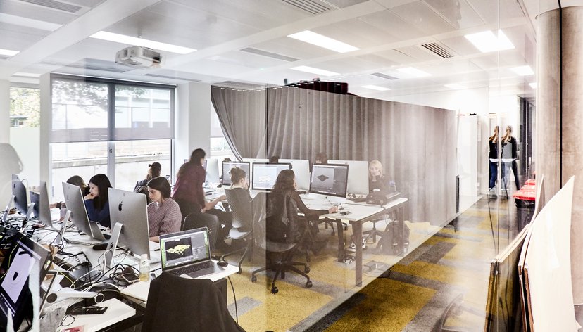 Computer room, White City
