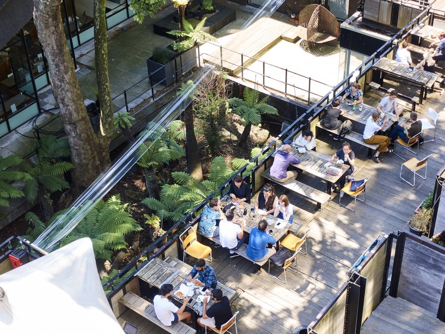 RCA Kensington cafe