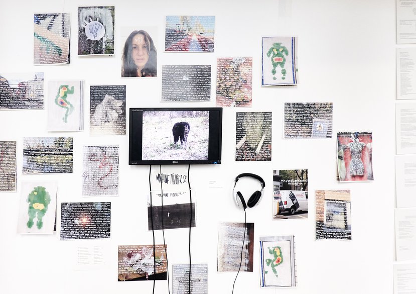 Critical Writing in Art & Design, Show 2019 (photo: Richard Haughton)