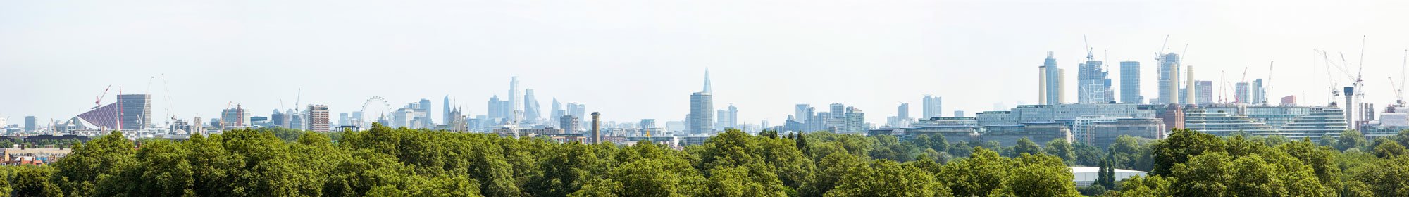 7th Floor events space views, new Battersea campus