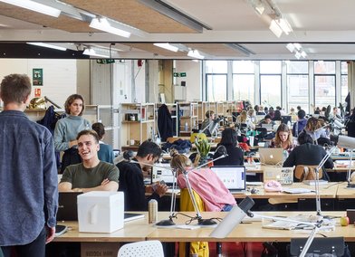 RCA students at work (photo: Richard Haughton)