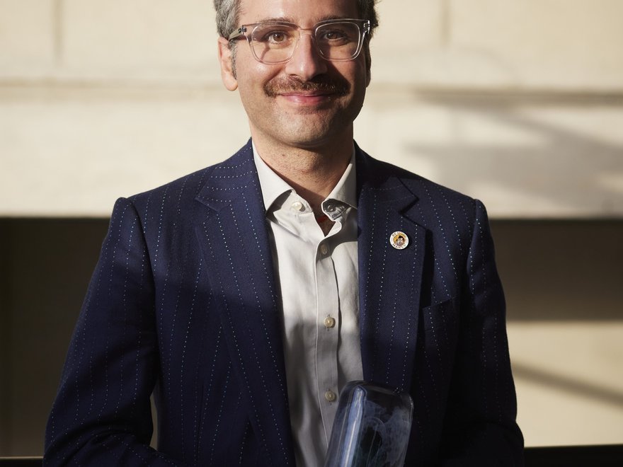 Ross Atkin at the Helen Hamlyn Design Awards 2022