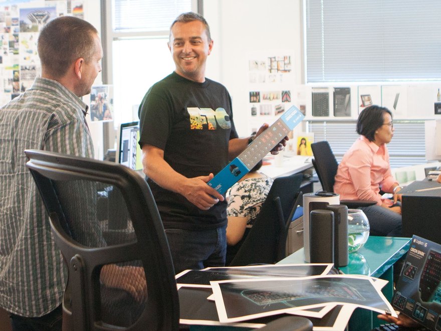 Royal College of Art alumnus and Logitech Chief Design Officer, Alastair Curtis