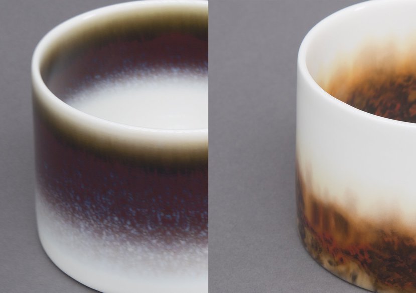 Digitally printed design prototypes for Royal Crown Derby