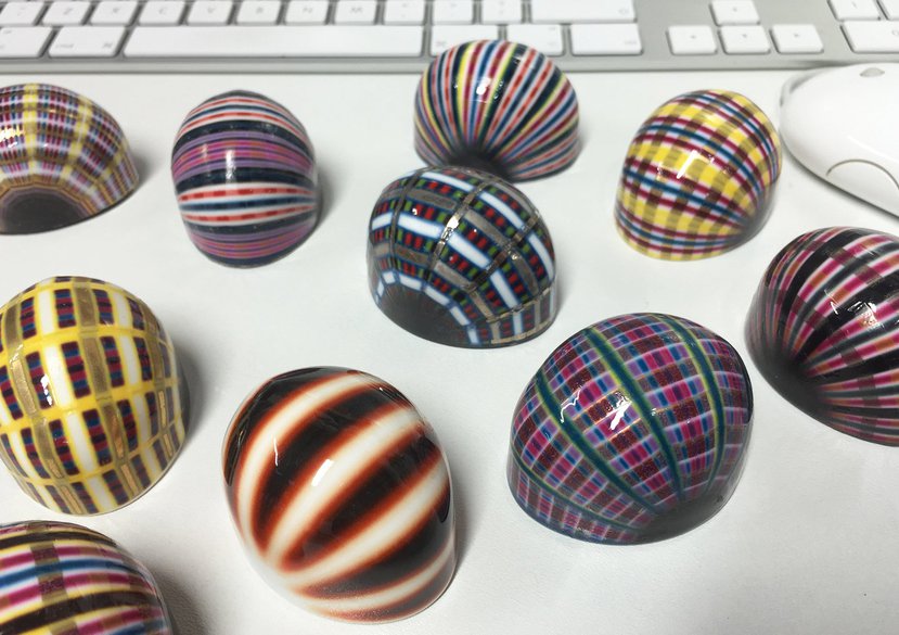 Digitally printed design prototype for Royal Crown Derby