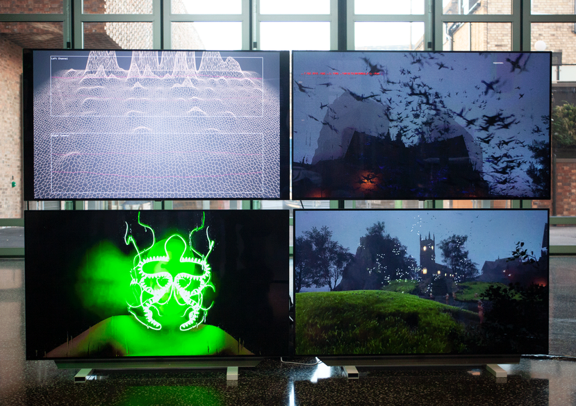 SWERVE Performance, RCA Research Knowledge Exchange Epic Games, Sam Chester, Anna Nazo, Battersea South, 2022