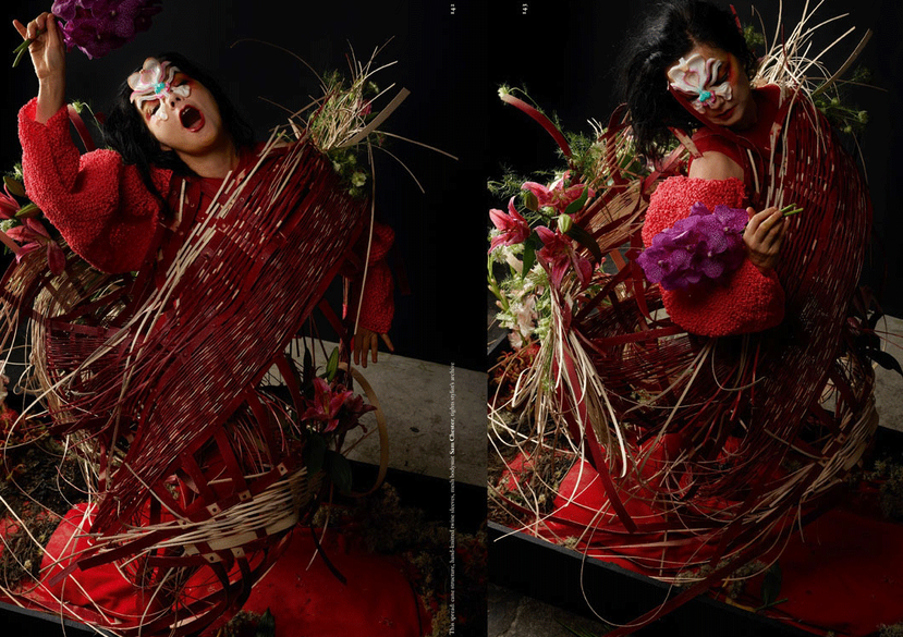 Bjork in Sam Chester, Dazed & Confused, 2017. Photo: Jesse Kanda