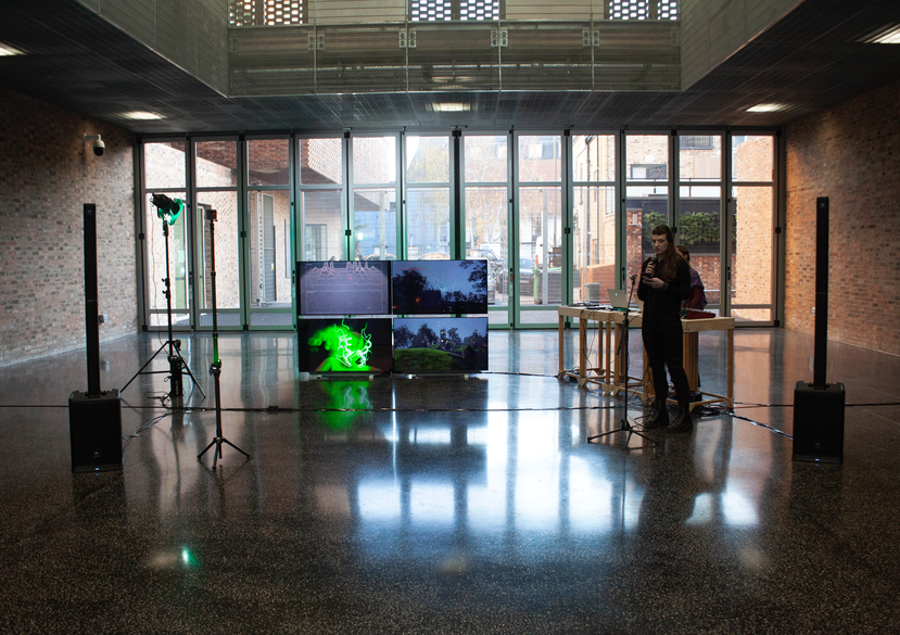 SWERVE Performance, RCA Research Knowledge Exchange Epic Games, Sam Chester, Anna Nazo, Battersea South, 2022