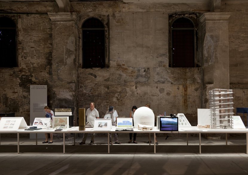 Sanrocco, exhibition at Collaborations - 13th International Architecture Exhibition in Venice.