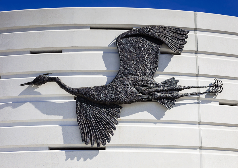 Flying Heron, Public Commission, Tideway London, 2025