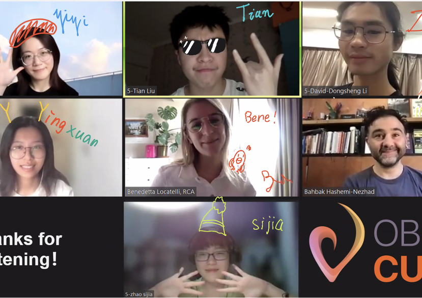 Group work, Imperial and RCA Design for Global Challenges Online Short Course