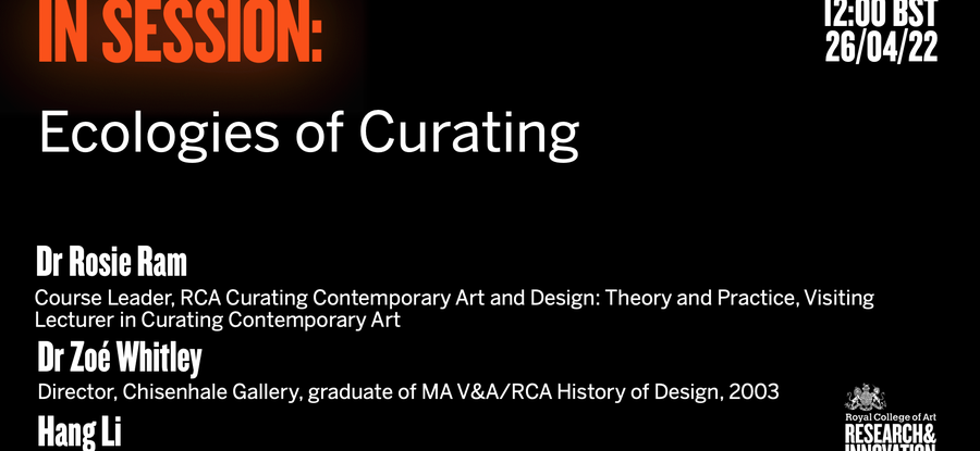 IN SESSION - Ecologies of Curating