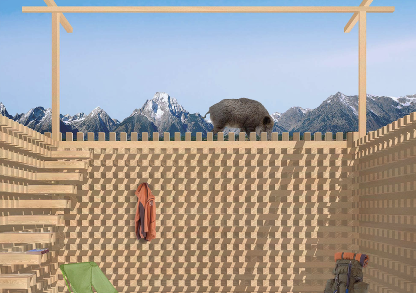 The waiting room, research in collaboration with Augusto Fabio Cerqua and Domenico De Cicco, 2015