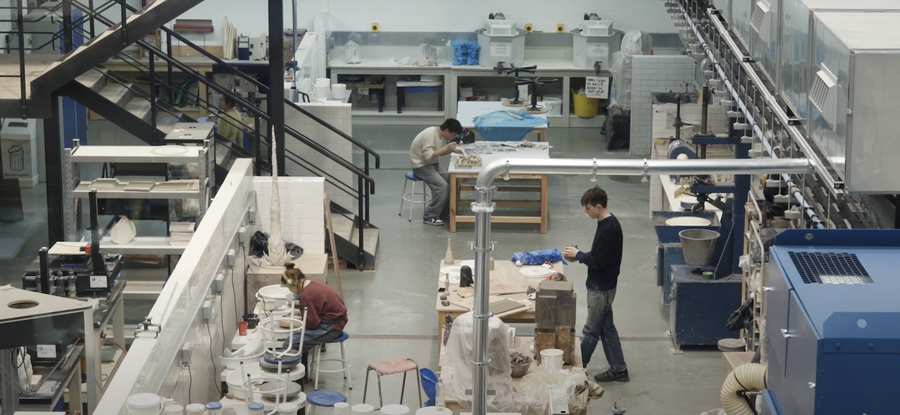 Ceramics & Glass studios