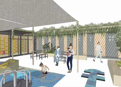 Concept design for Engaged project, Helen Hamlyn Centre for Design/PiM.studio Architects, credit: PiM.studio Architects 2023