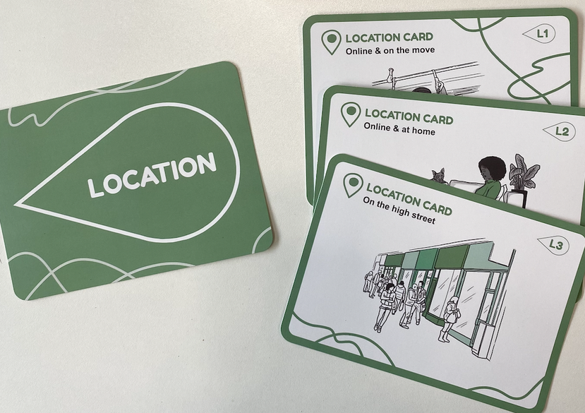 Circular Experience Toolkit cards: location