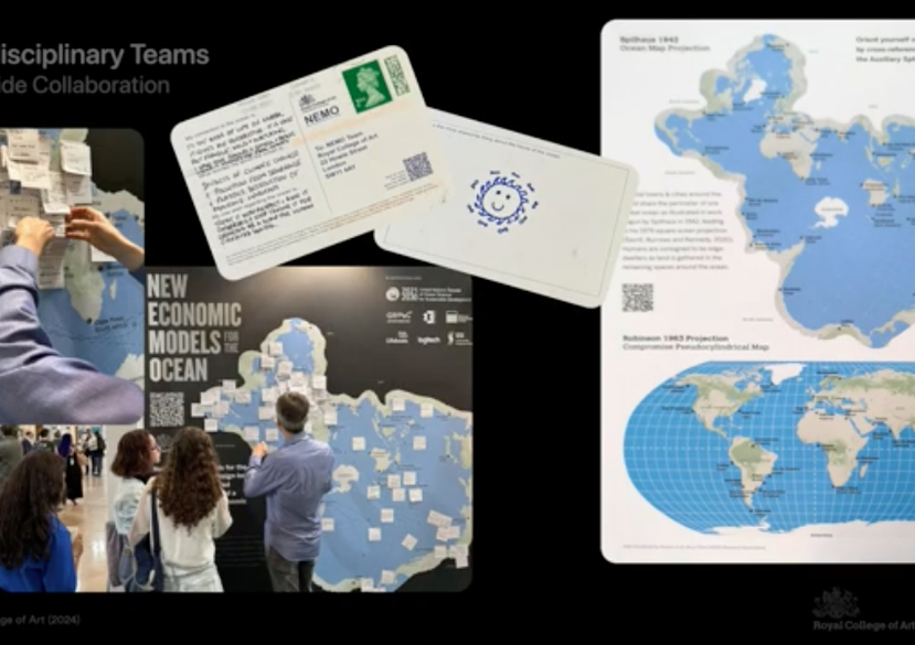 Introducing the NEMO team to MDes Design Futures at the Royal College of Art