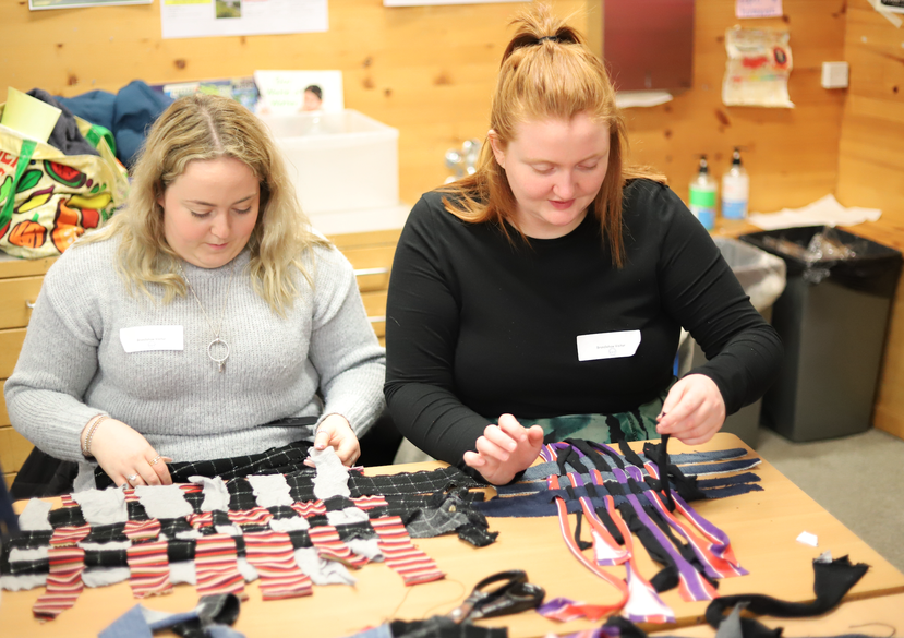 Teacher training Weaving out Waste