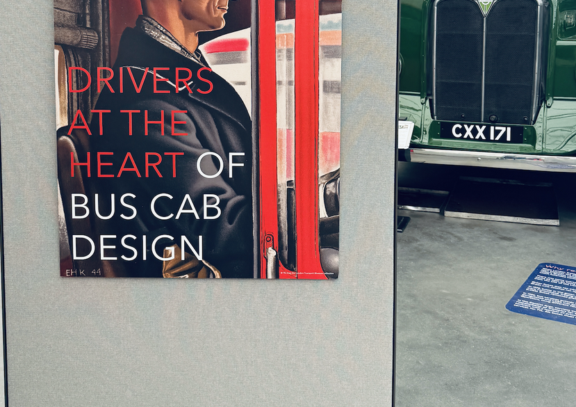 Drivers at the heart of bus cab design poster