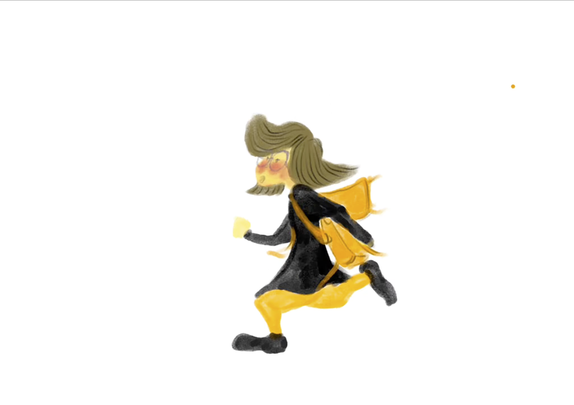 Walking Sequence by Nandi Zhang, RCA Animation Student, 24/25