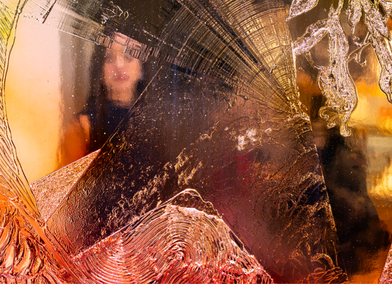 A piece of work from Maki Takato's 'Silver Screen' series